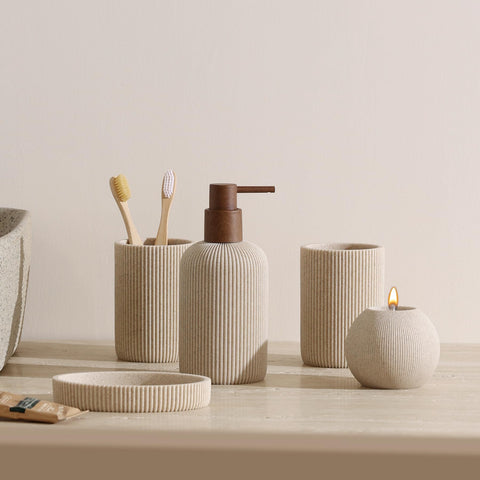 WUUAHOME sandstone finish design enhances a modern look and durability
