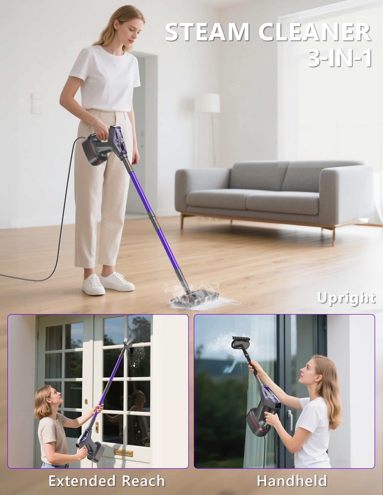 WVSAW fragrance disc compartment for a subtle cleaning aroma.