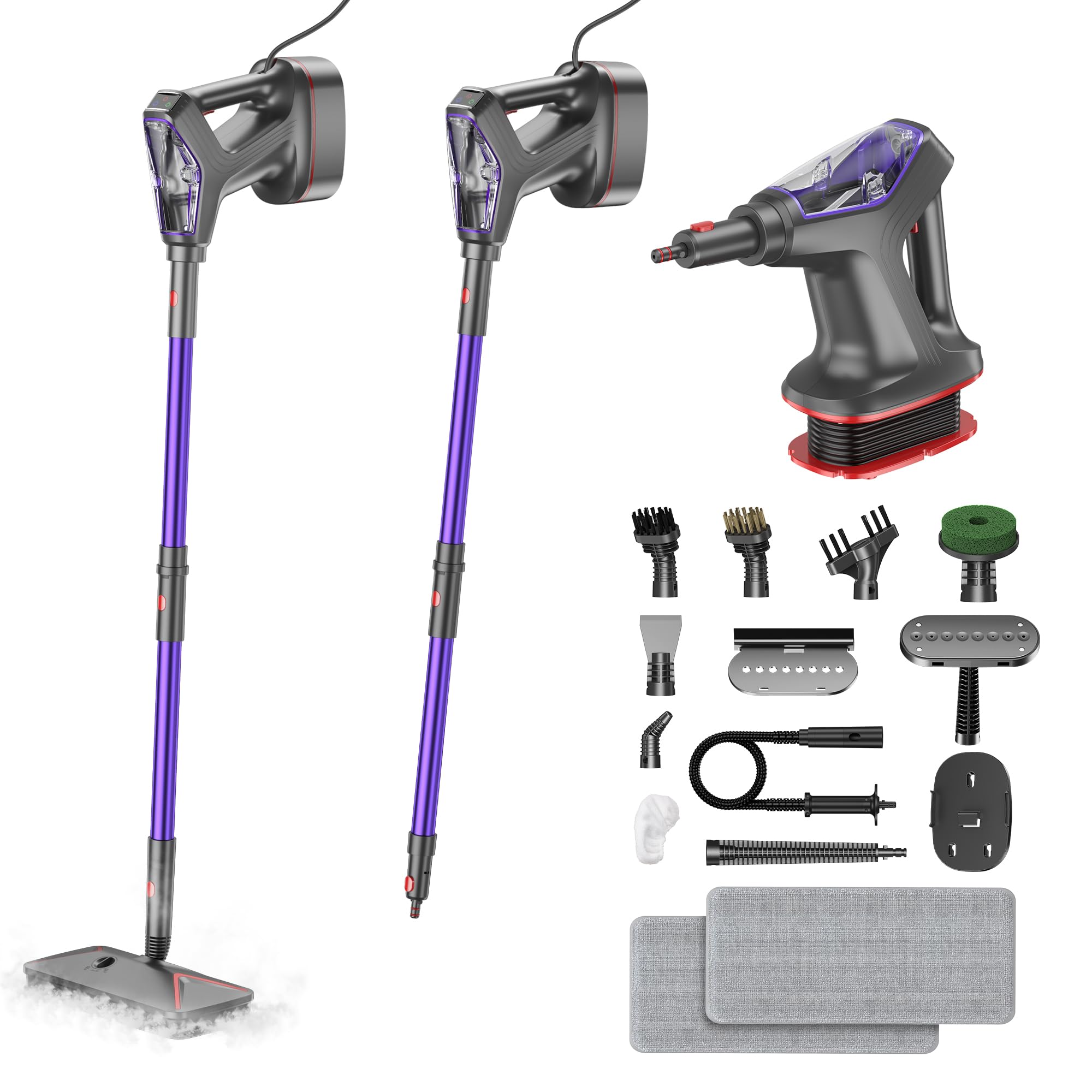 WVSAW steam mop floor-cleaner demonstrating chemical-free cleaning for floors.