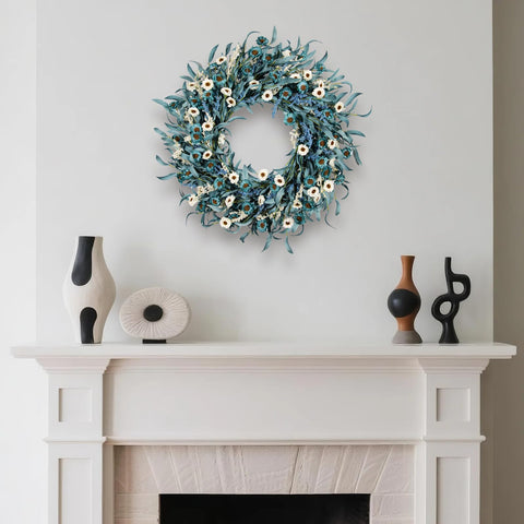 wwmira spring-summer wreath supports flexible styling for seasonal transition.
