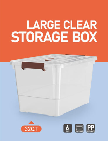 WYT brown handle and latches keep contents secure and dust-free