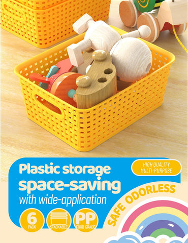 WYT stackable basket simplifies moving storage between rooms