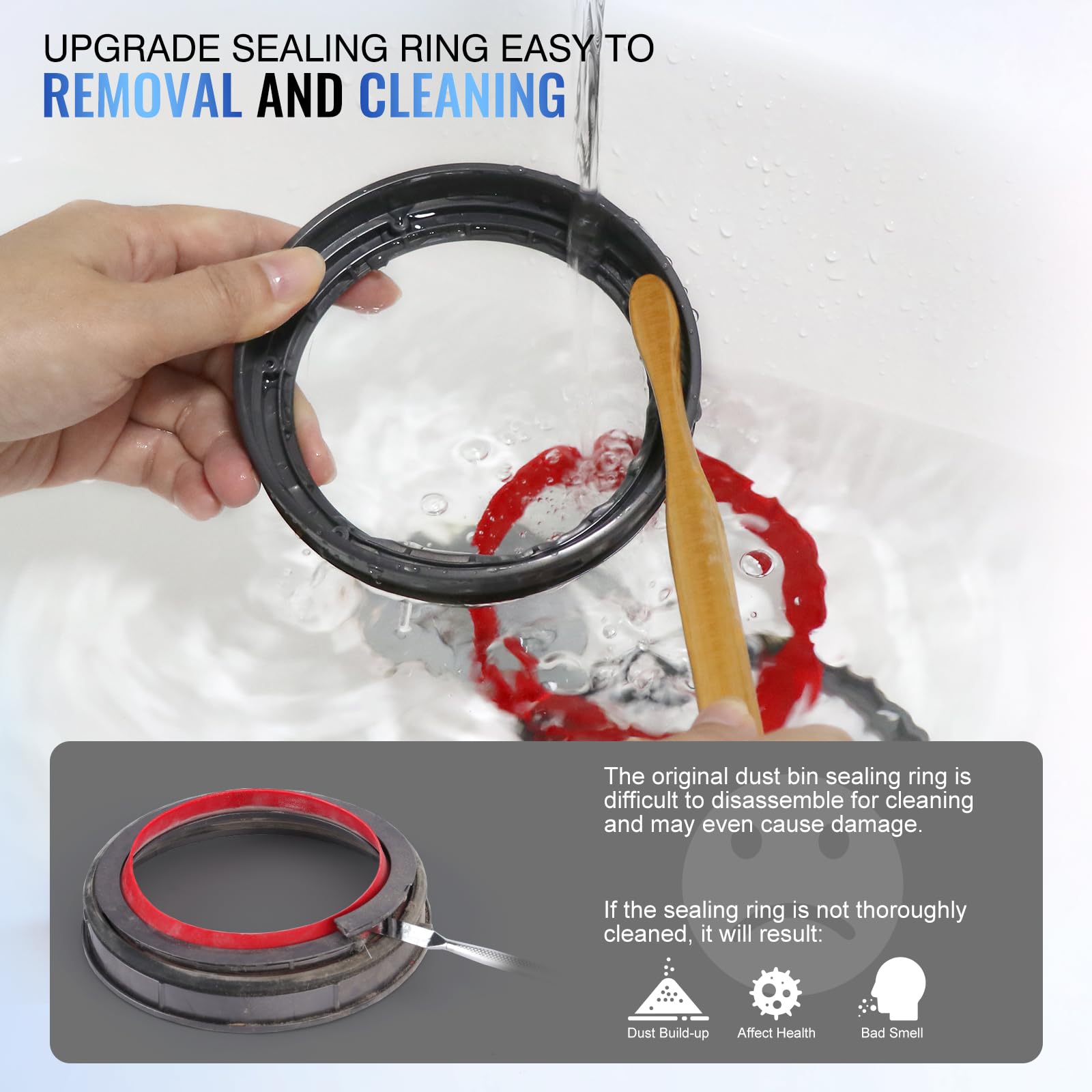 Wywy Wide packaging includes one replacement bin for quick swaps.