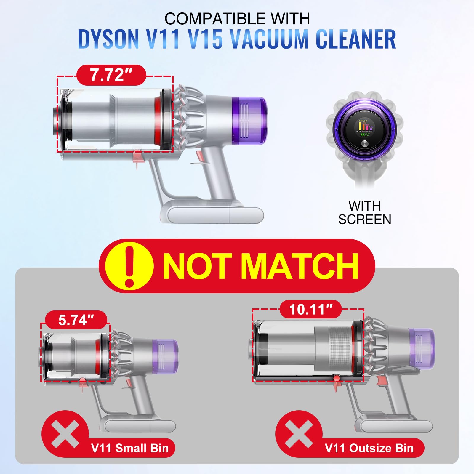 Wywy Wide release-plate design enables smooth bin release and mess-free disposal.