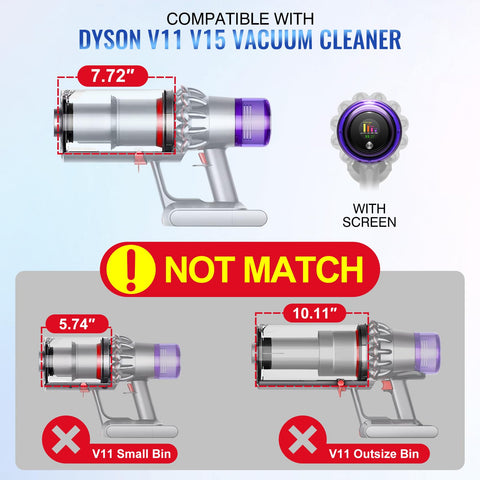 Wywy Wide release-plate design enables smooth bin release and mess-free disposal.
