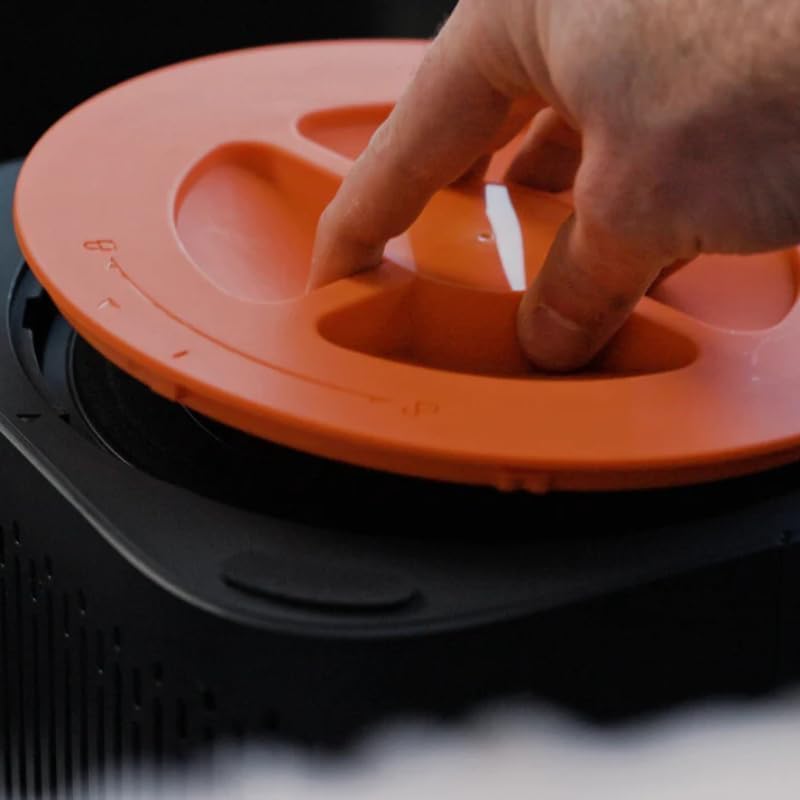 WYZE filter installation inside purifier demonstrates tool-free setup