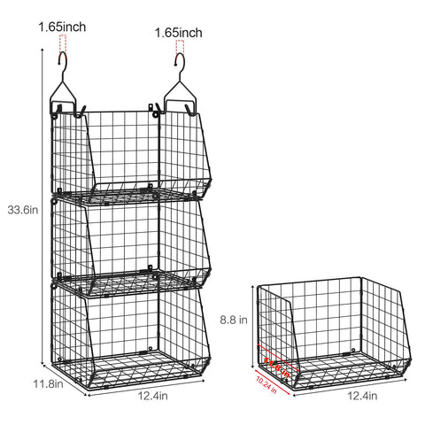 X-cosrack in utility room storing cleaners and supplies