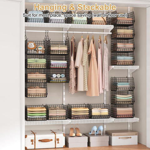 X-cosrack 5 S hooks included for added hanging options