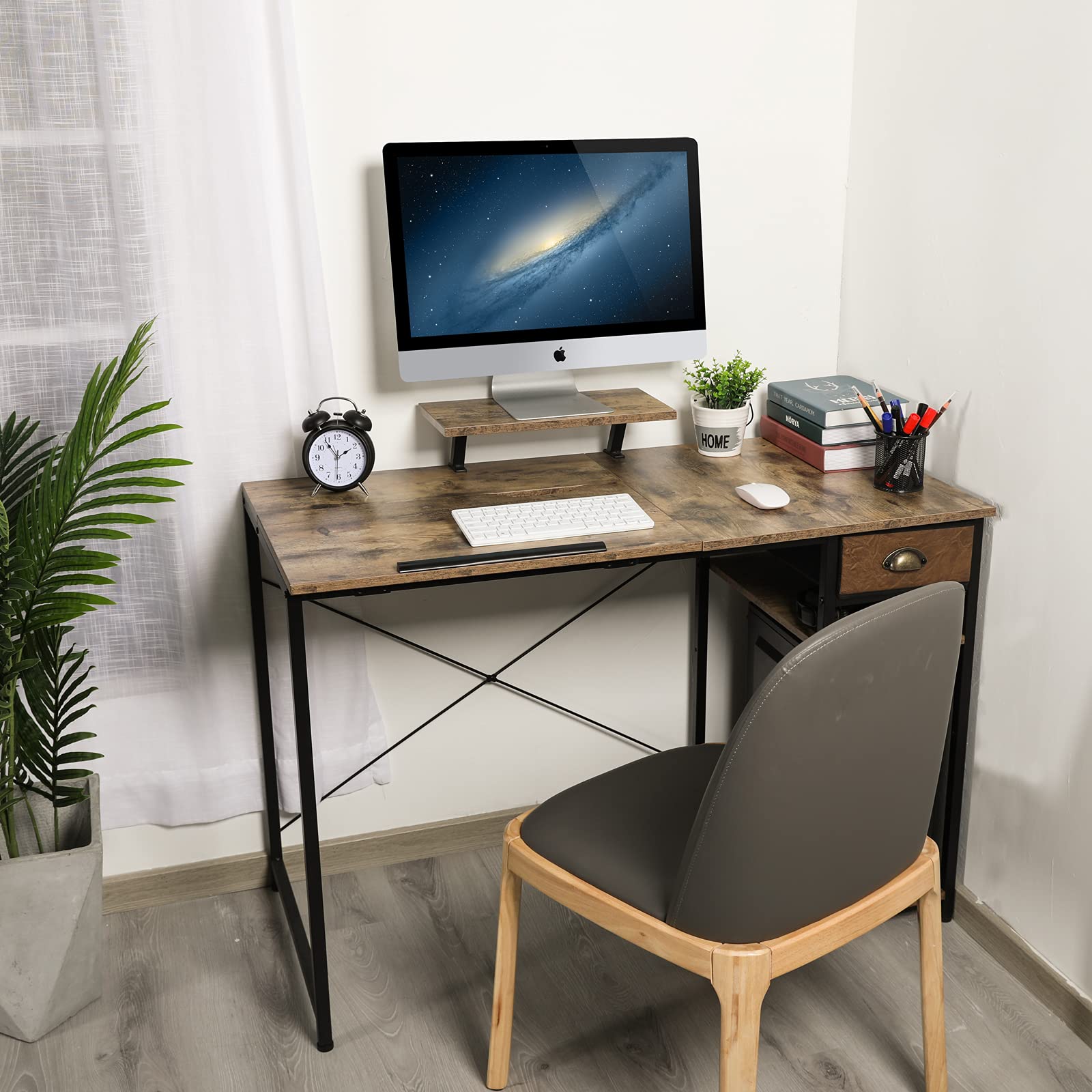 X-cosrack drafting table in a home office setup for focused work