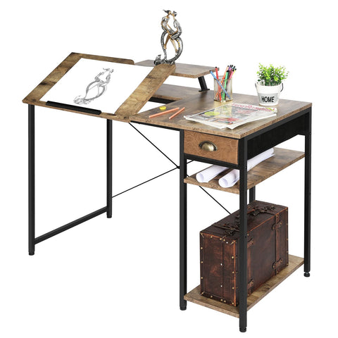 X-cosrack drafting table tiltable desktop for adjustable drawing angles and ease of use