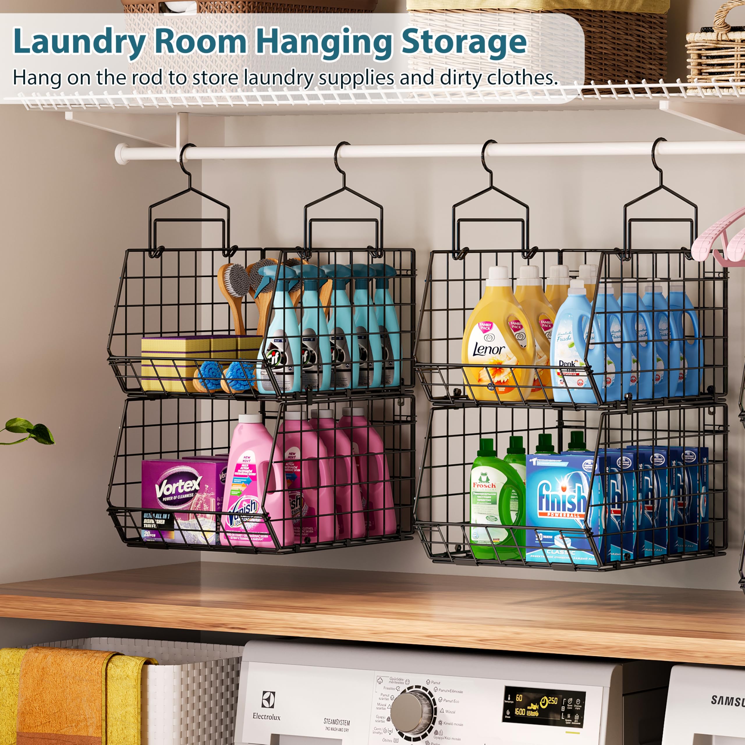 X-cosrack durable closet storage mesh for versatile home organization.