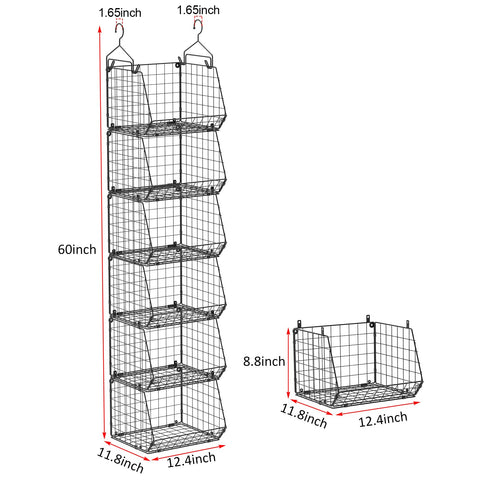 X-cosrack maintenance-friendly metal baskets, wipe-clean after daily use