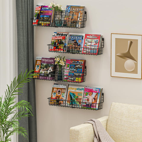 X-cosrack easy installation wall shelf with nail-on mounting