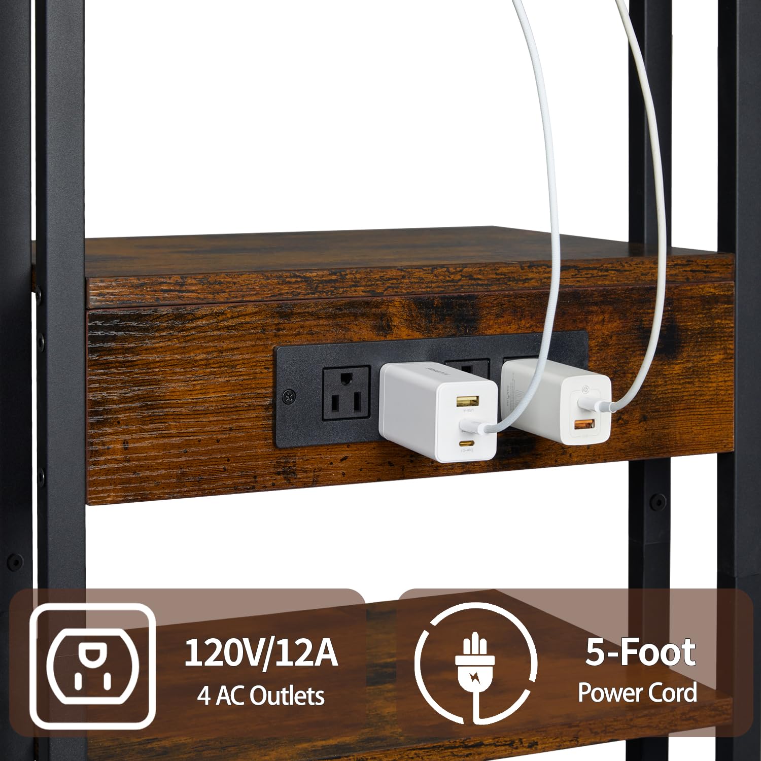 X-cosrack heavy-duty stable stand supports multiple devices with durable metal frame