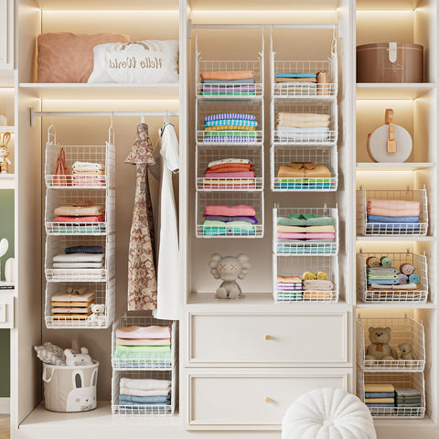 X-cosrack under-cabinet mounting option saves floor space.