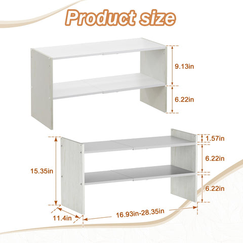 X-cosrack White wood finish adds modern style to home storage