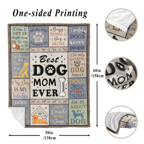 XALAZY gift-ready packaging blanket for dog moms