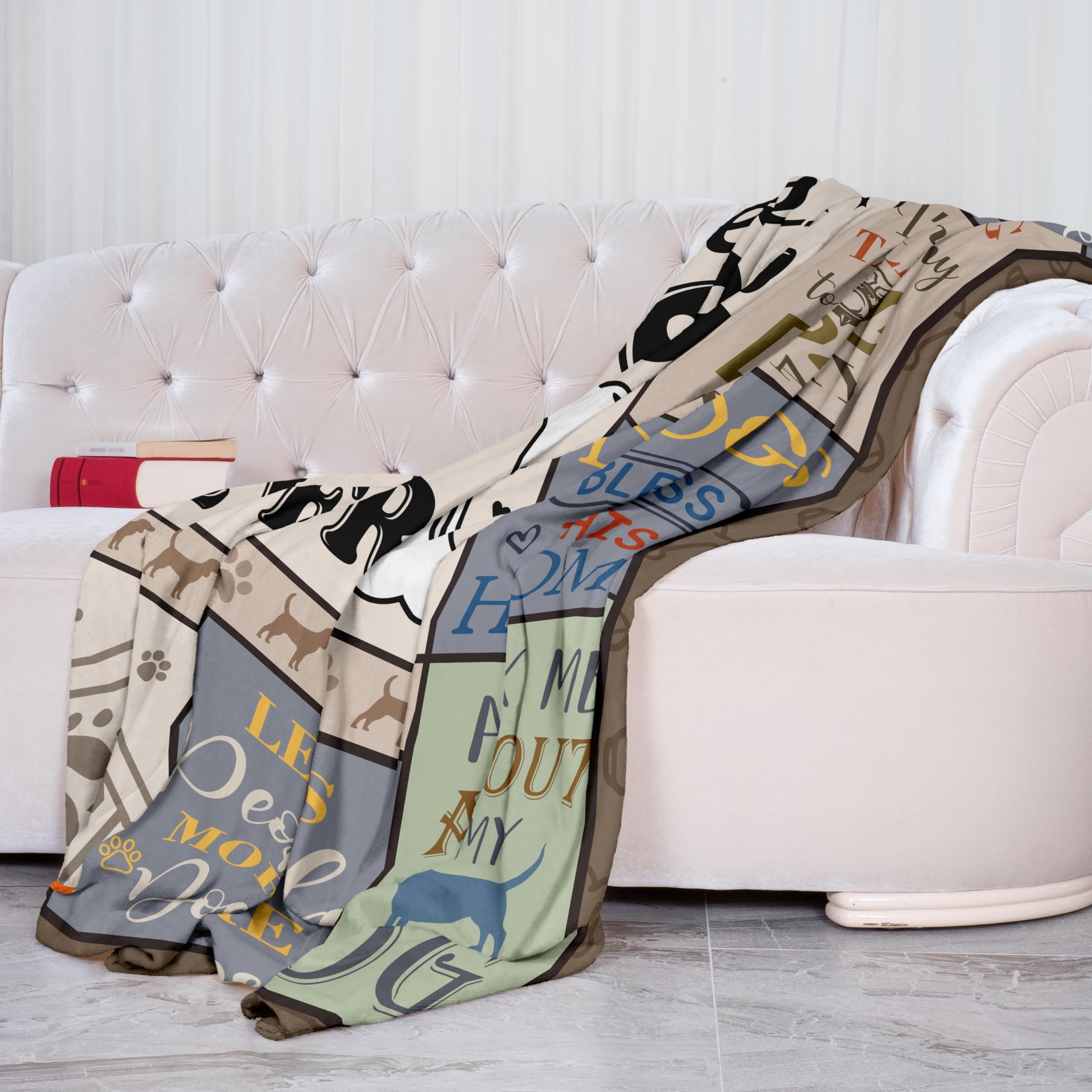 XALAZY outdoor picnic blanket with dog for outdoor warmth