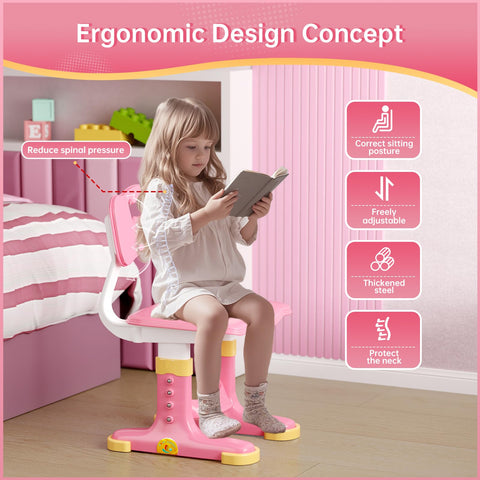 Xaperexi desk with ergonomic rounded corners for safe daily use.