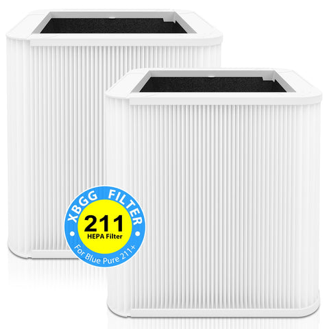 XBGG 211+ product box highlights long-lasting filtration performance.
