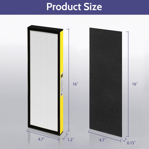 XBGG 4-pack includes four filters and four carbon pre-filters for convenience.