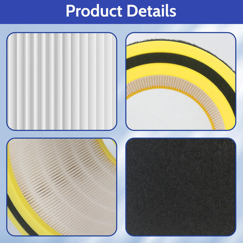 XBGG AC3000W carbon pre-filter close-up highlights filtration surface.
