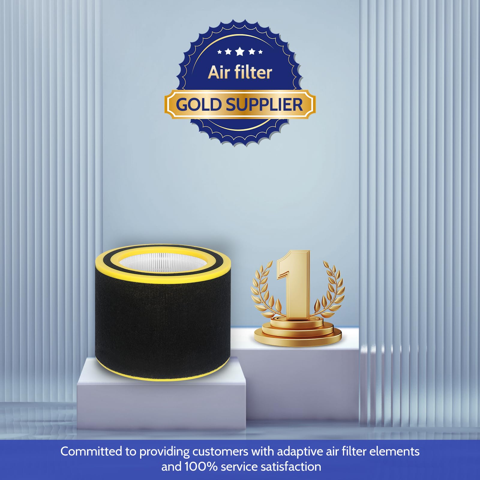 XBGG AC3000W in-purifier placement demonstrates easy integration.