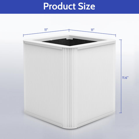 XBGG 211+ filter near Blue Pure 211 purifier illustrating integration with the device.