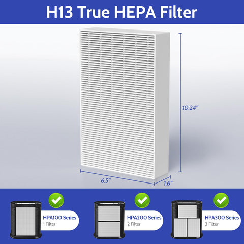 XBGG HPA300 packaging open displaying six filters and eight pre-filters