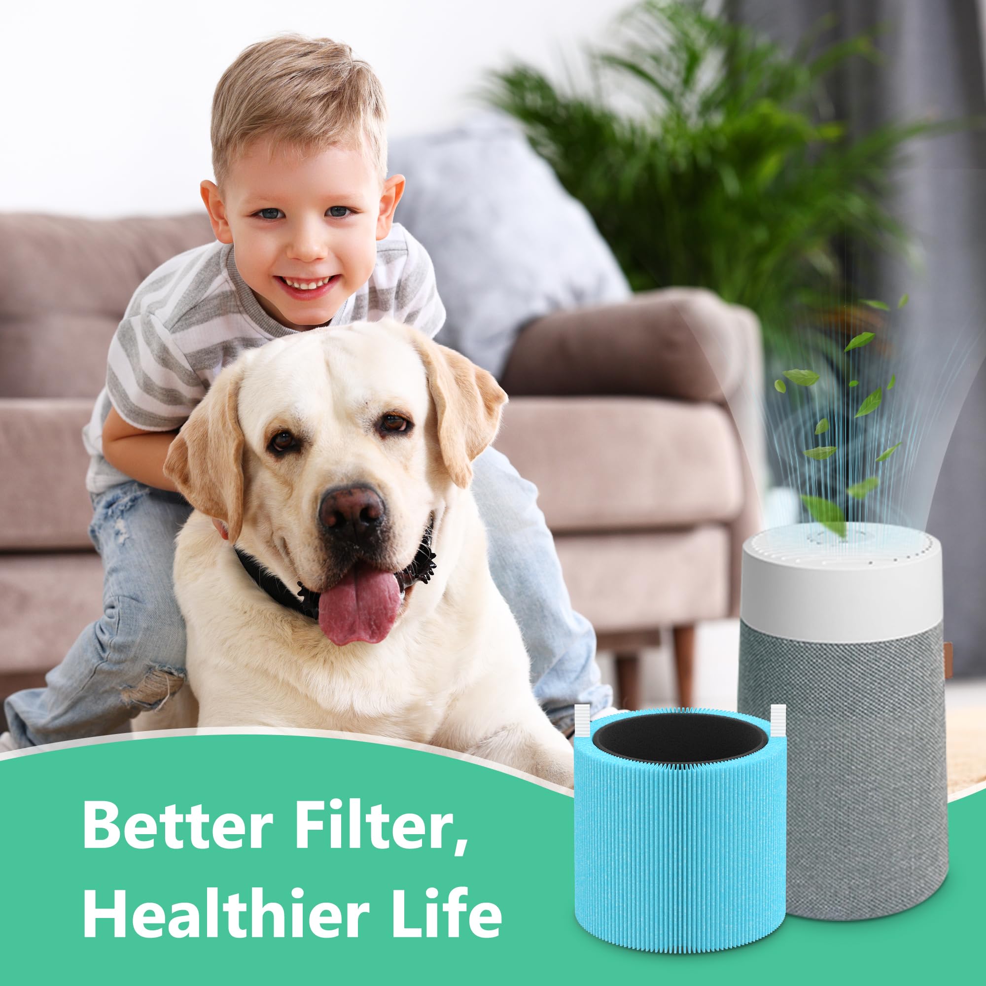 XBWW Activated carbon layer filter – absorbs odors and VOCs in Mini Max.