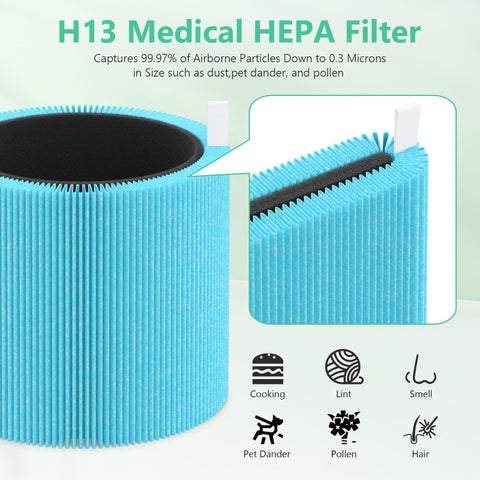 XBWW High-efficiency filter media – captures dust, pollen, and pet dander.
