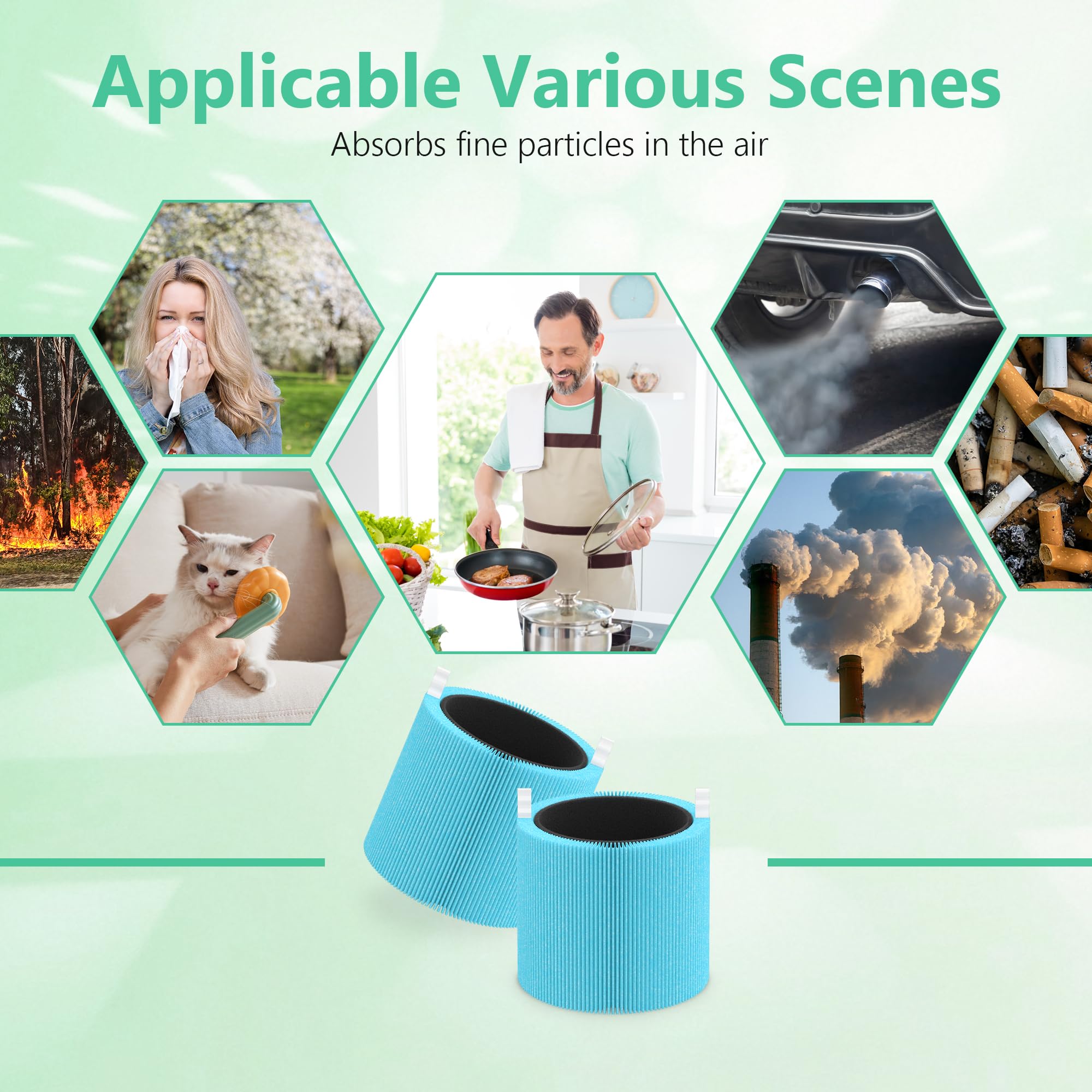 XBWW Mini Max filter with odor absorption – effective for odor control.