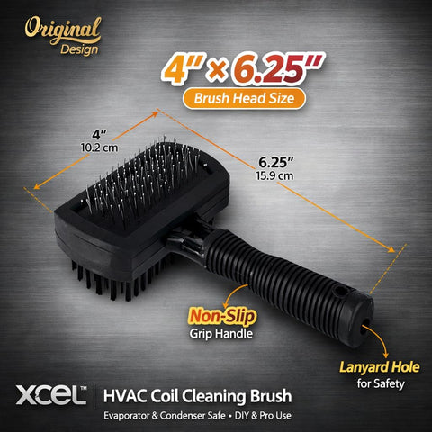 XCEL fin comb for HVAC fins protecting while cleaning