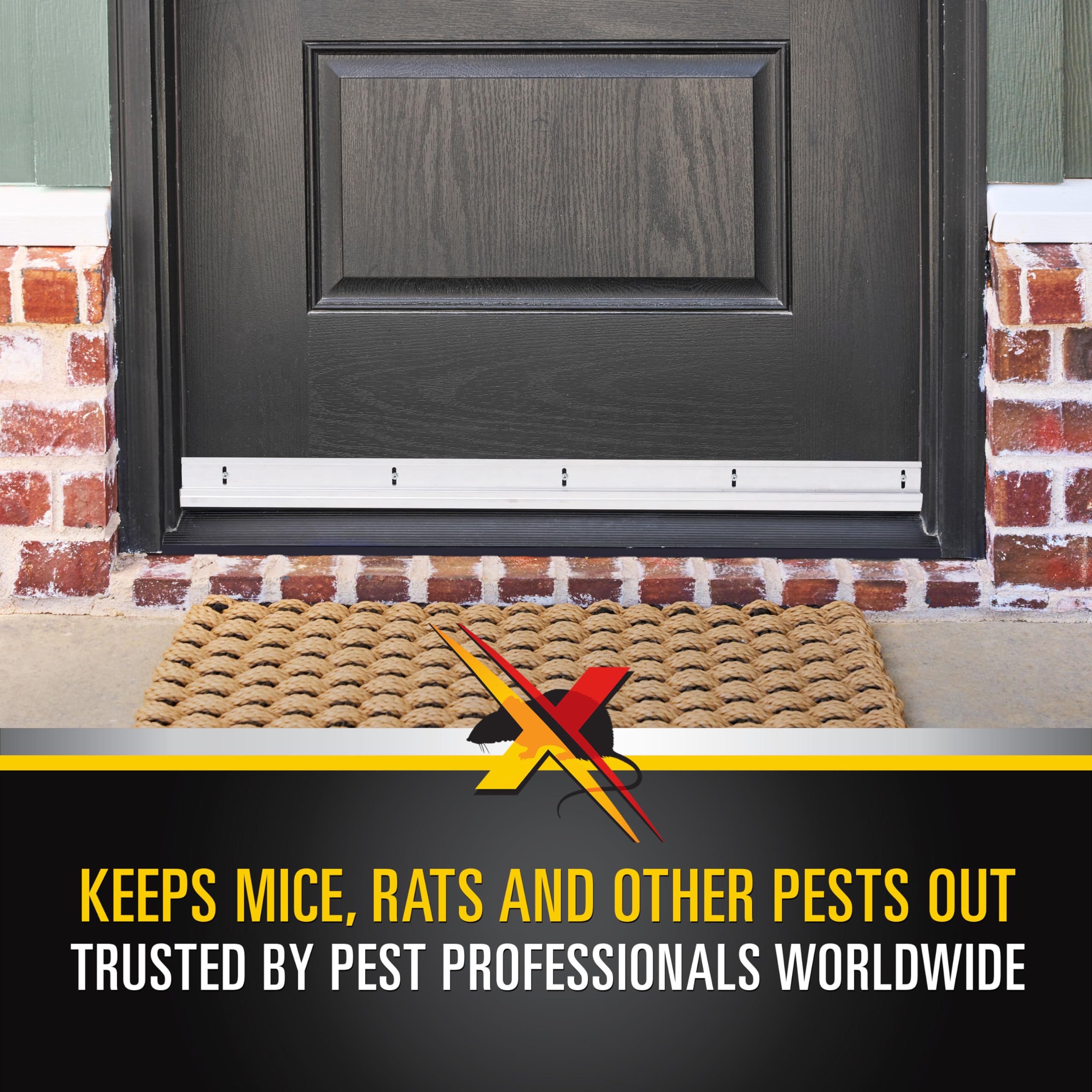 Close-up of rodent-proof fill fabric inside the Versa-Line sweep