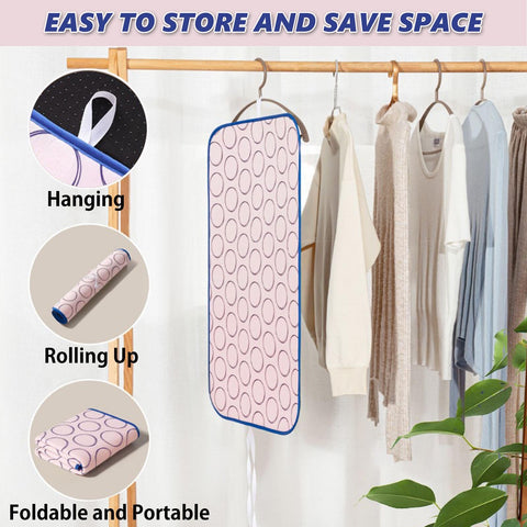 XDONEF silicone iron rest pad shields surfaces from heat.