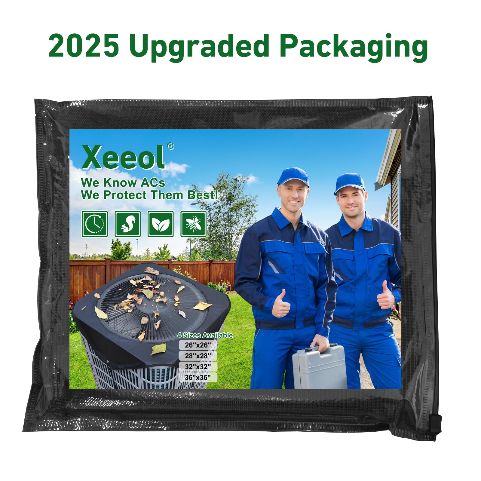 Xeeol central air cover helps maintain the condenser’s protective layer in daily use.