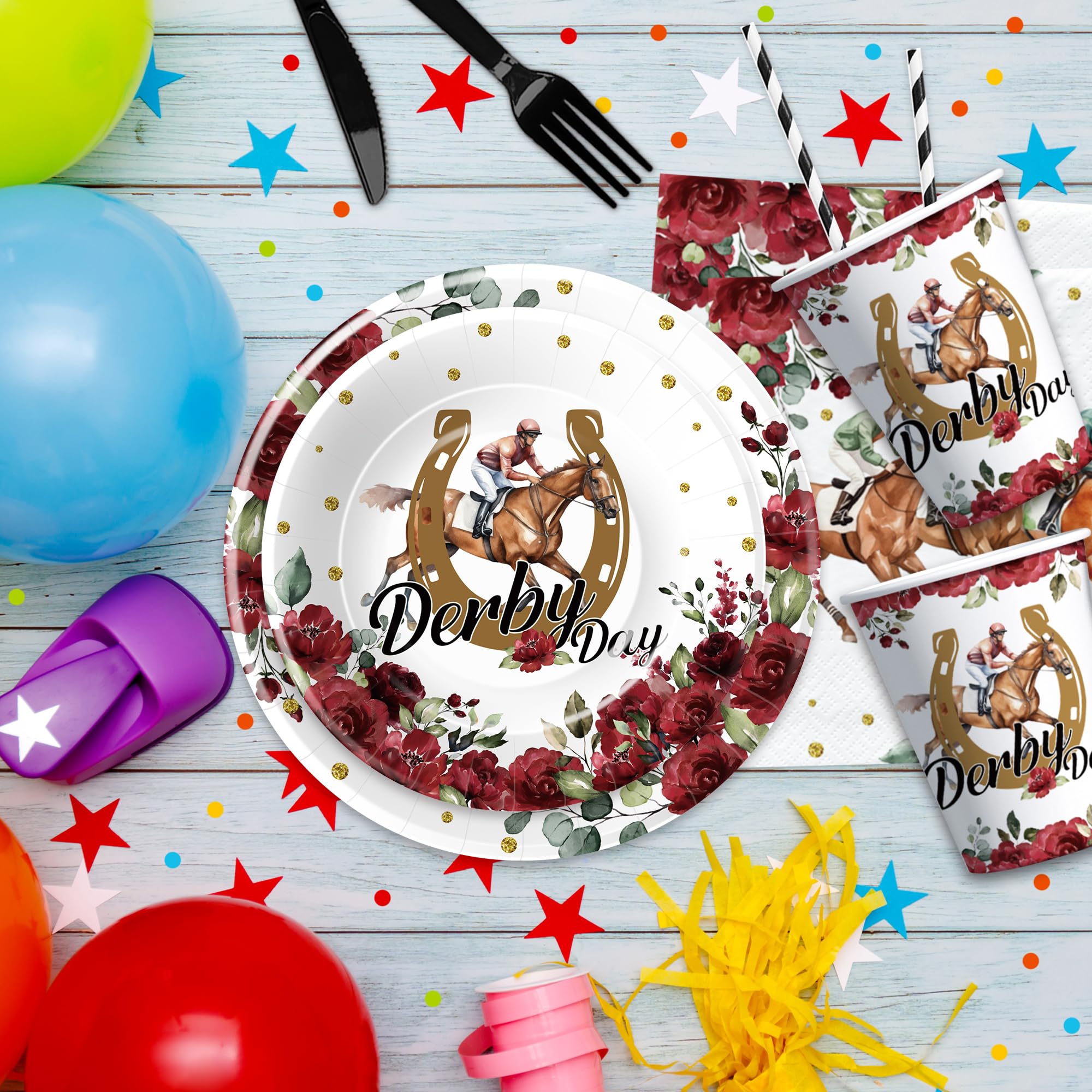 Xenorik Derby Day straws for mess-free, festive sips
