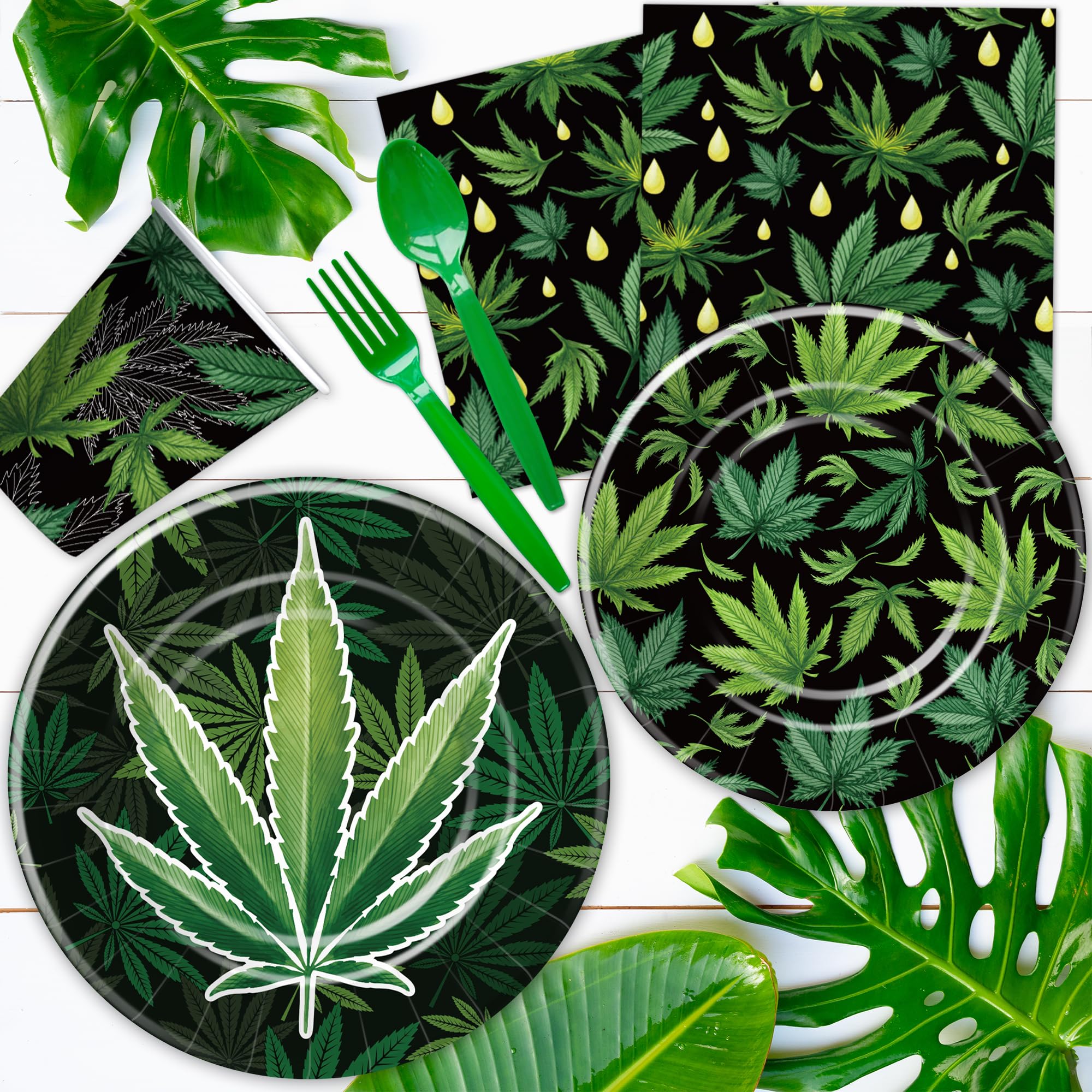 Xenorik weed napkins provide convenient cleanup and a cohesive look