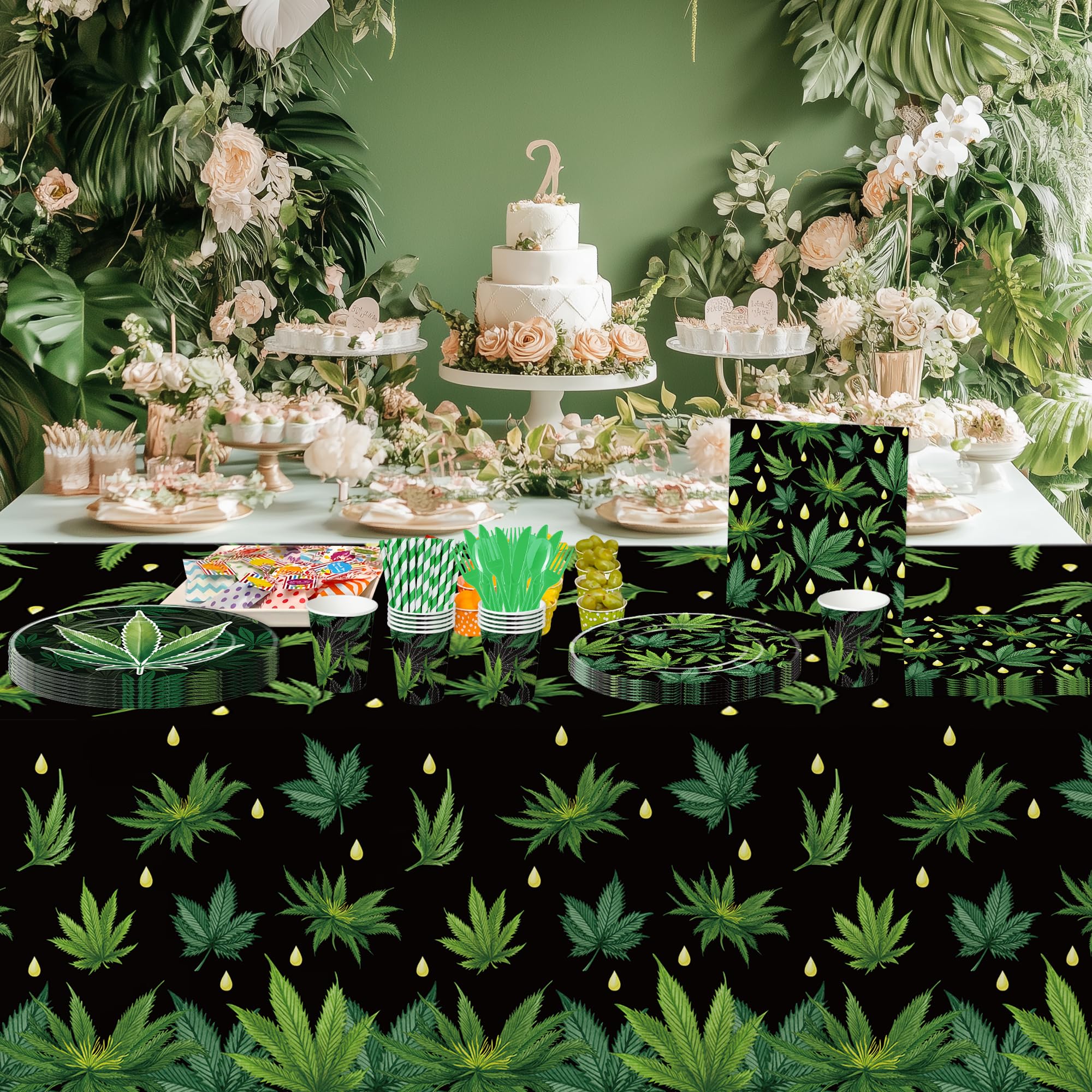 Xenorik weed paper straws complete the green theme and reduce waste