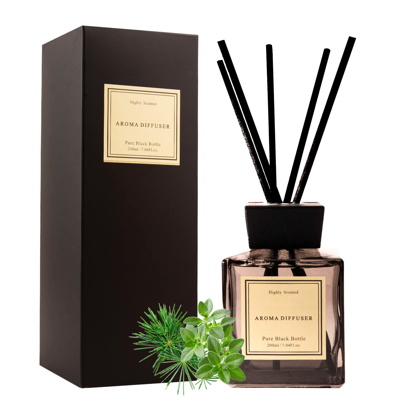 XEPTLE White Musk Cedar Diffuser bottle releases a calming fragrance for any room