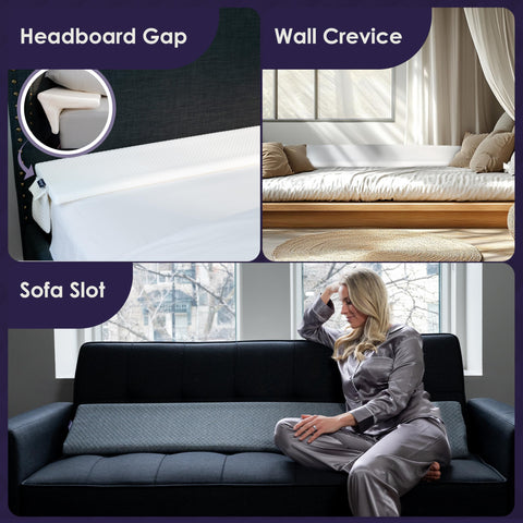XetraDesign removable washable cover keeps the wedge clean and fresh.