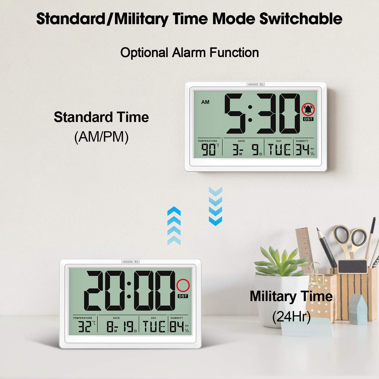 Xflyee supports 12/24-hour formats for personal preference.