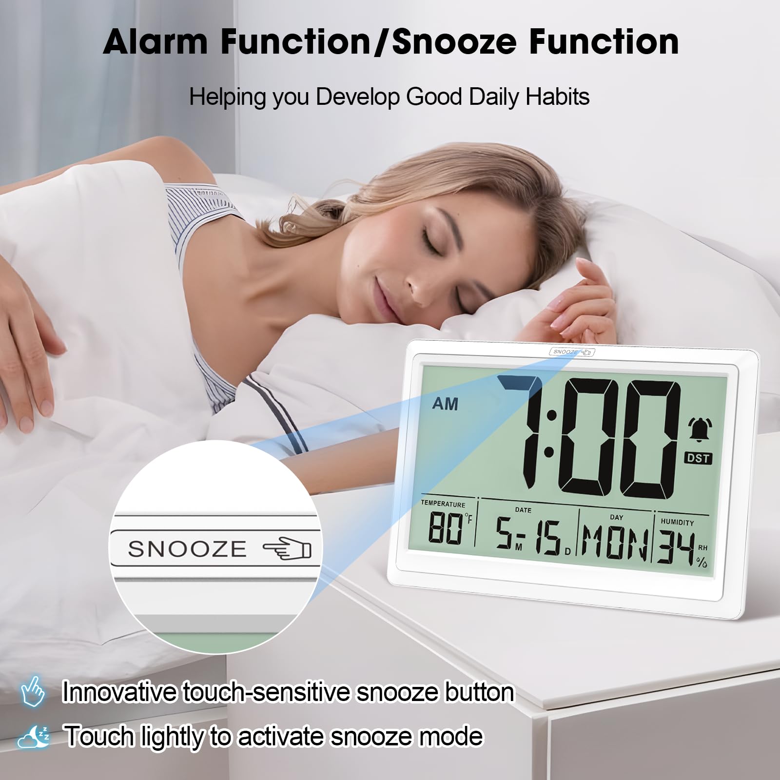 Xflyee easy-to-use controls simplify daily timekeeping.
