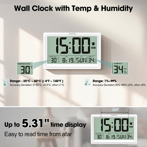 Xflyee alarm with touch snooze keeps mornings calm and simple.