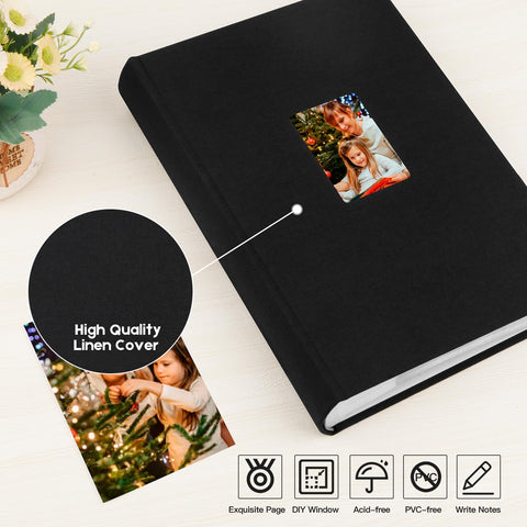 Xfveiwoo 4x6 art storage portfolio for photos, drawings, and keepsakes.