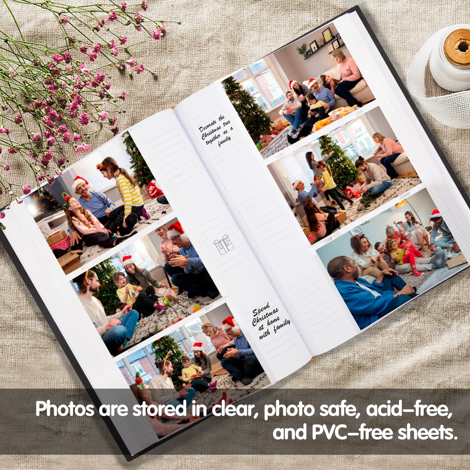 Xfveiwoo linen cover adds elegant, premium feel to any coffee table.