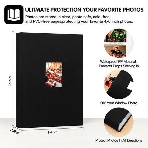 Xfveiwoo memo-area inner pages provide space to write dates and memories.