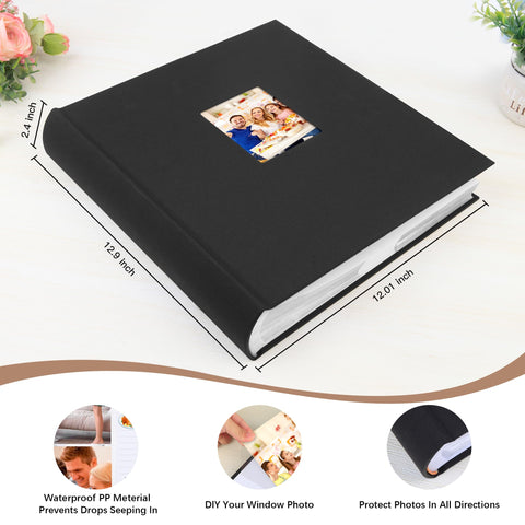 Xfveiwoo 600-pocket photo album ready to organize many photos from events.