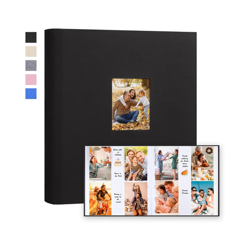 Xfveiwoo photo album front window showing a featured image, great for wedding memories.