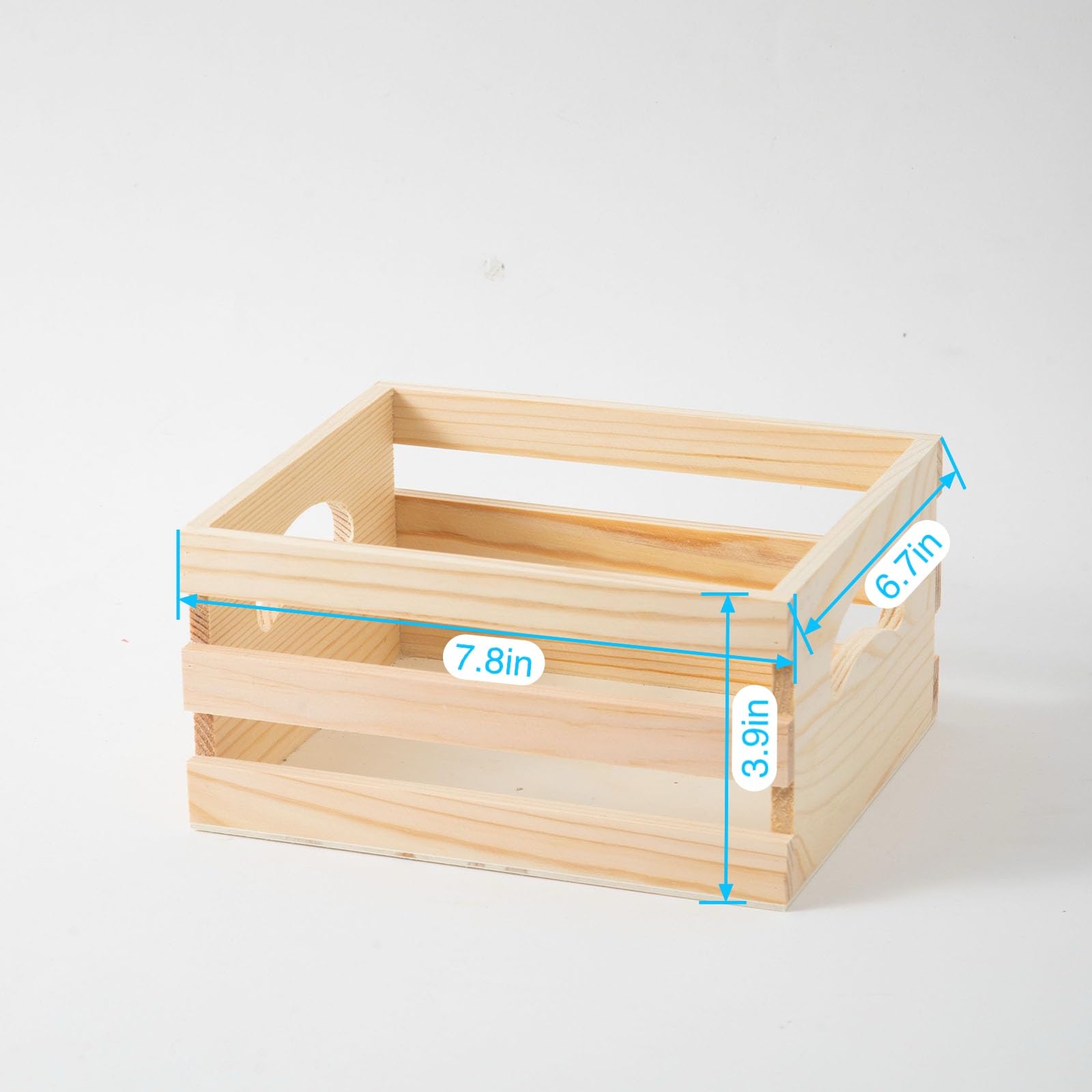 Xhqsulsclac nesting design crates stack neatly to save space in any room.